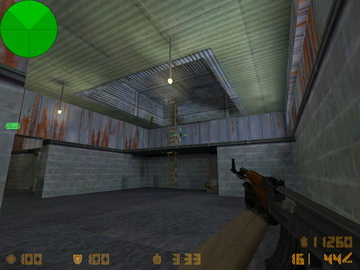 Half-Life: Counter-Strike - Теория прострела: de_nuke  